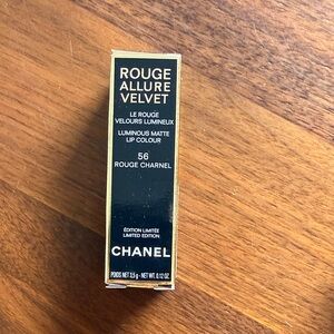 CHANEL Rouge Allure Velvet 56 Rouge Charnel Luminous Matte Lip Colour - new!